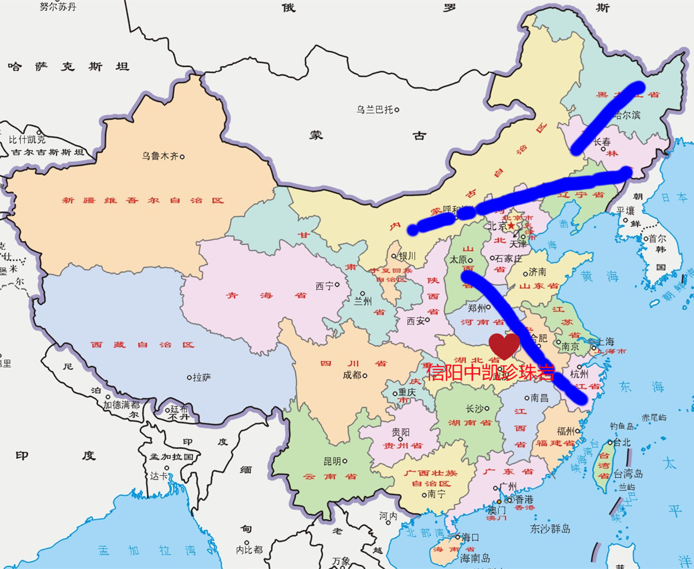 珍珠岩分布 珍珠岩分布